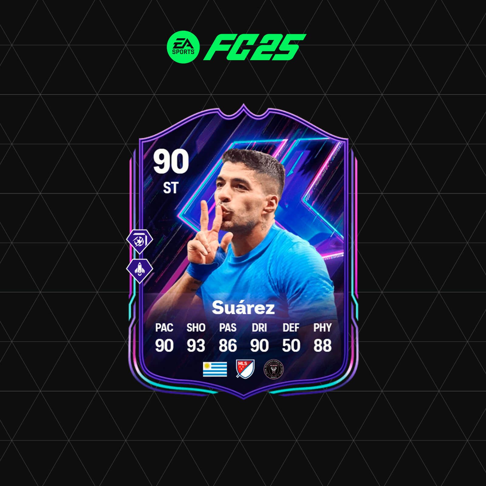 Medias y soluciones para el DCP de Luis Suárez Flashback en FC 25 Ultimate Team, Ratings and solutions for Luis Suárez Flashback SBC in FC 25 Ultimate Team