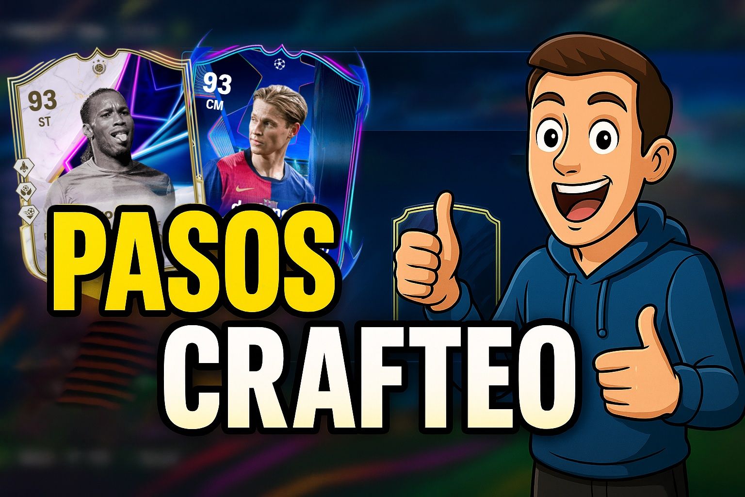 Pasos para craftear FC 25, cómo craftear sin gastar monedas, guía crafteo Ultimate Team, mejores SBCs para craftear FC 25, cómo farmear medias FC 25, trucos para SBCs FC 25, orden ideal de crafteo FC 25, estrategia de crafteo para TOTS