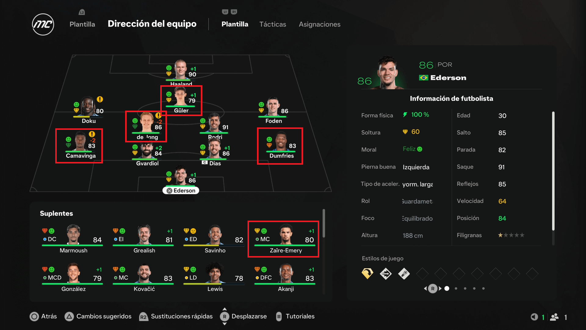 Reconstruyendo al Manchester City FC 25, Modo Carrera Manchester City FC 25, fichajes Manchester City FC 25, ventas Manchester City FC 25, plantilla ideal Manchester City FC 25, reconstrucción Citizens FC 25 Rebuilding Manchester City FC 25, Career Mode Manchester City FC 25, transfers Manchester City FC 25, best squad FC 25 Manchester City, selling players Manchester City FC 25, FC 25 Career Mode rebuild