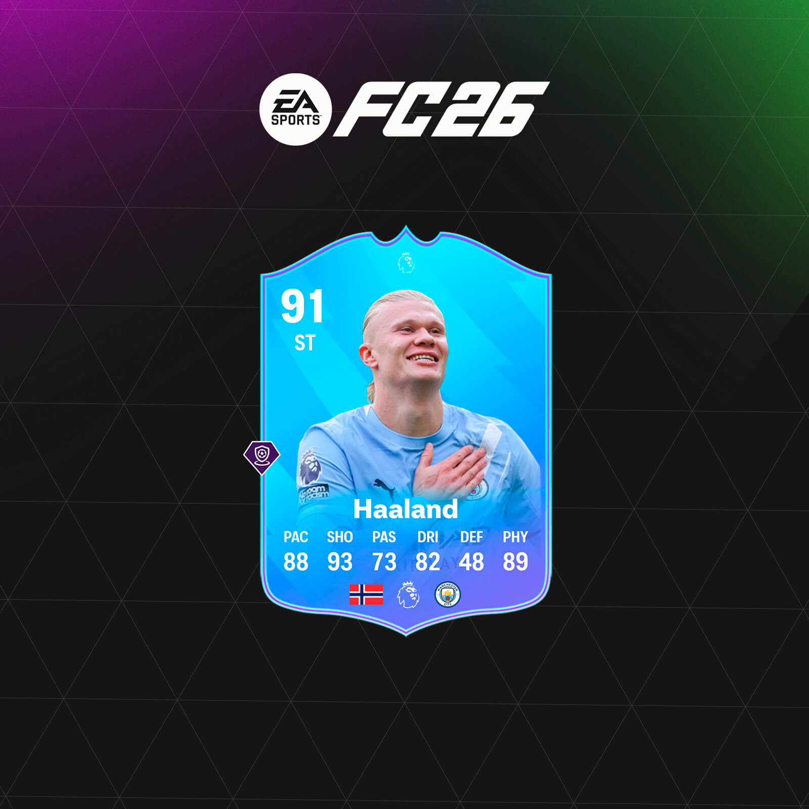 soluciones DCP Haaland POTM FC 26, medias necesarias Haaland POTM FC 26, plantilla Haaland POTM Premier League, combinaciones baratas Haaland POTM FC 26
