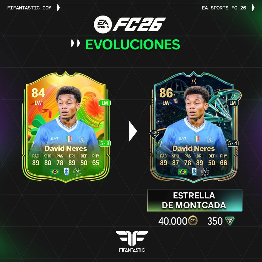 Rashford evolución Estrella de Moncada, Rashford Estrella de Moncada evolution, Marmoush evolución Estrella de Moncada, Marmoush Estrella de Moncada evolution, David Neres evolución Estrella de Moncada, David Neres Estrella de Moncada evolution, Ansu Fati evolución Estrella de Moncada, Ansu Fati Estrella de Moncada evolution FC 26 Ultimate Team