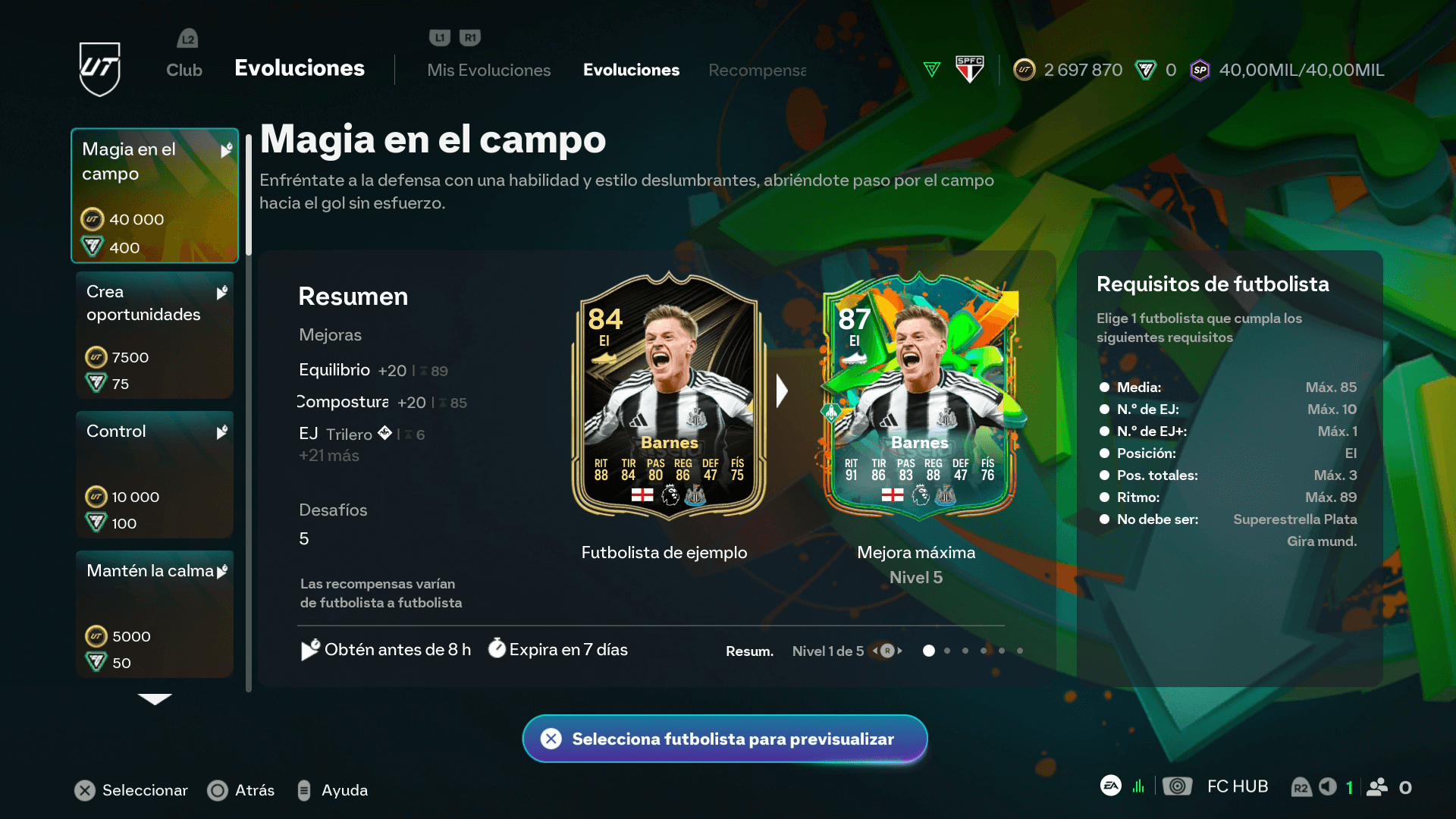 evoluciones FC 26 Ultimate Team, cómo funcionan las evoluciones FC 26, evolución gratis FC 26, evolución de pago FC 26, mejorar jugadores con evoluciones FC 26, requisitos evoluciones FC 26, mejores evoluciones FC 26 Ultimate Team, guía de evoluciones FC 26, FC 26 evolutions Ultimate Team, how FC 26 evolutions work, free evolutions FC 26, paid evolutions FC 26, upgrade players with evolutions FC 26, FC 26 evolutions requirements, best FC 26 Ultimate Team evolutions, FC 26 evolutions guide