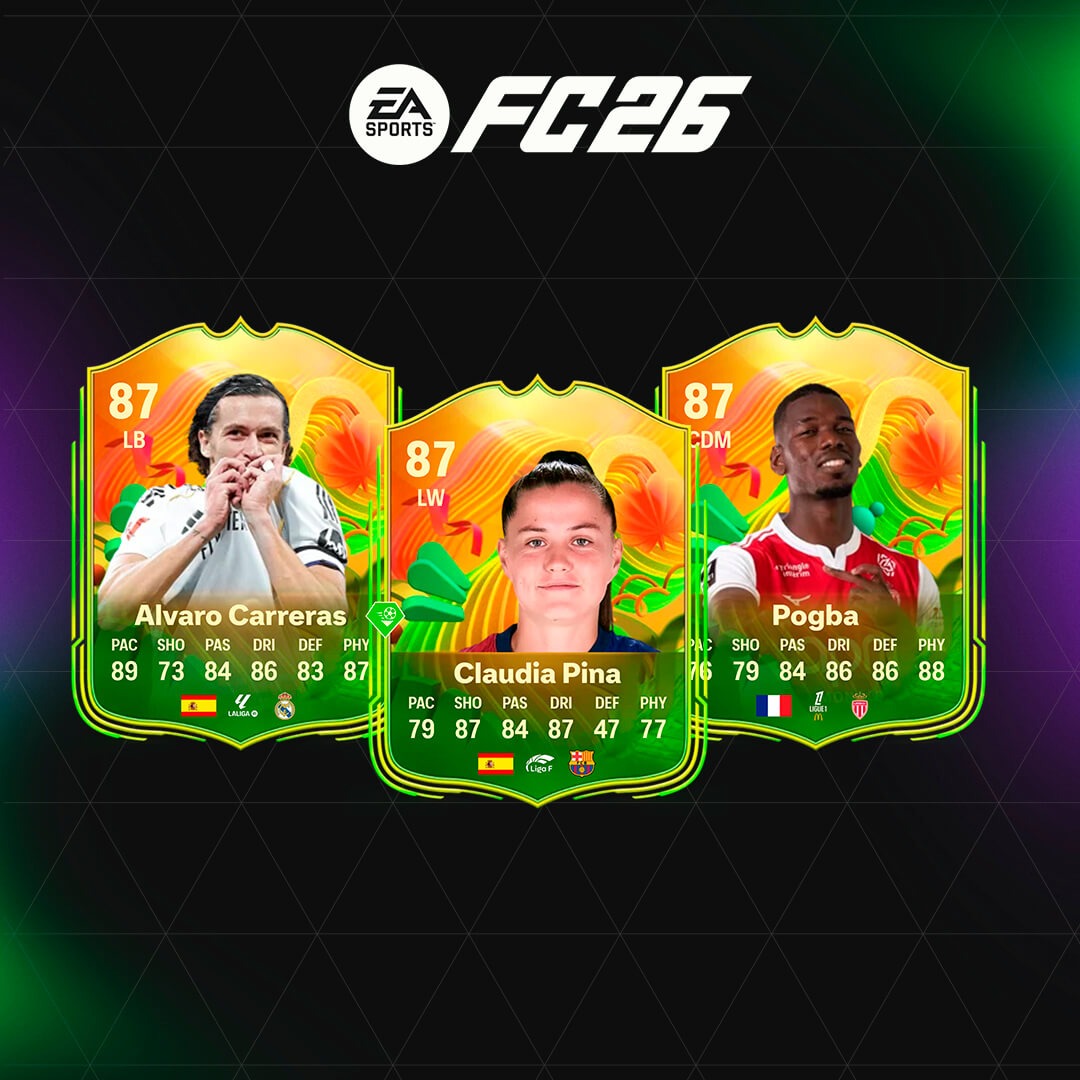 evolución Perfeccionista FC 26 Ultimate Team, mejores jugadores para evolución Perfeccionista FC 26, Claudia Pina evolución FC 26, Reijnders evolución FC 26 Ultimate Team, Álvaro Carreras IF evolución FC 26, Pogba Scream evolución Perfeccionista FC 26