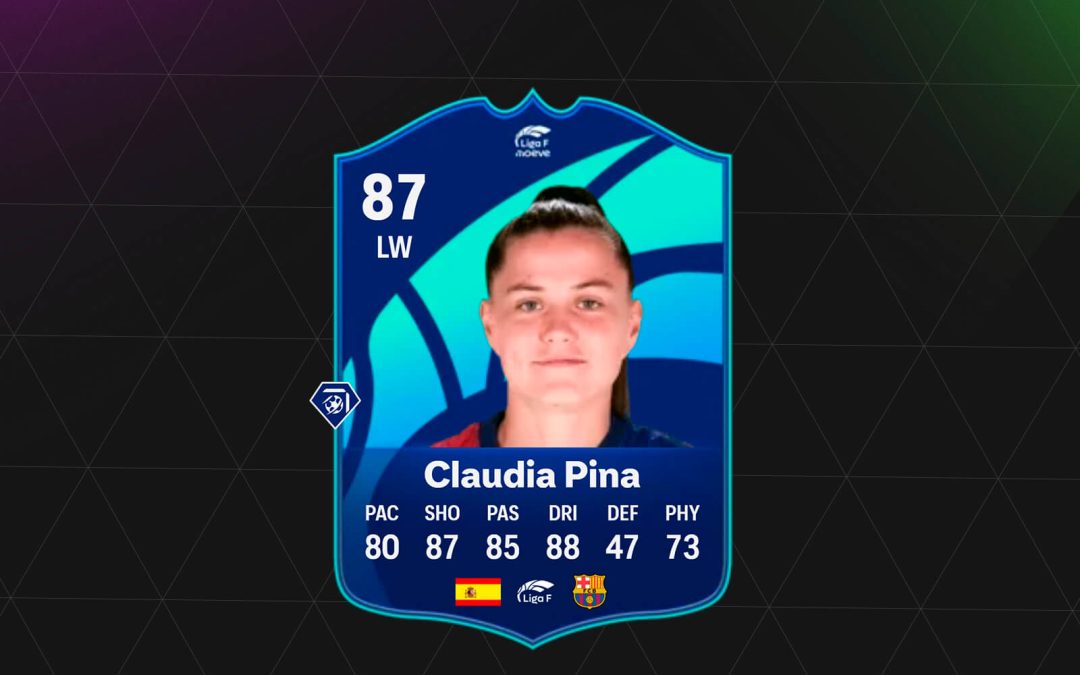 Cómo completar más barato el SBC de Claudia Pina POTM en FC 26