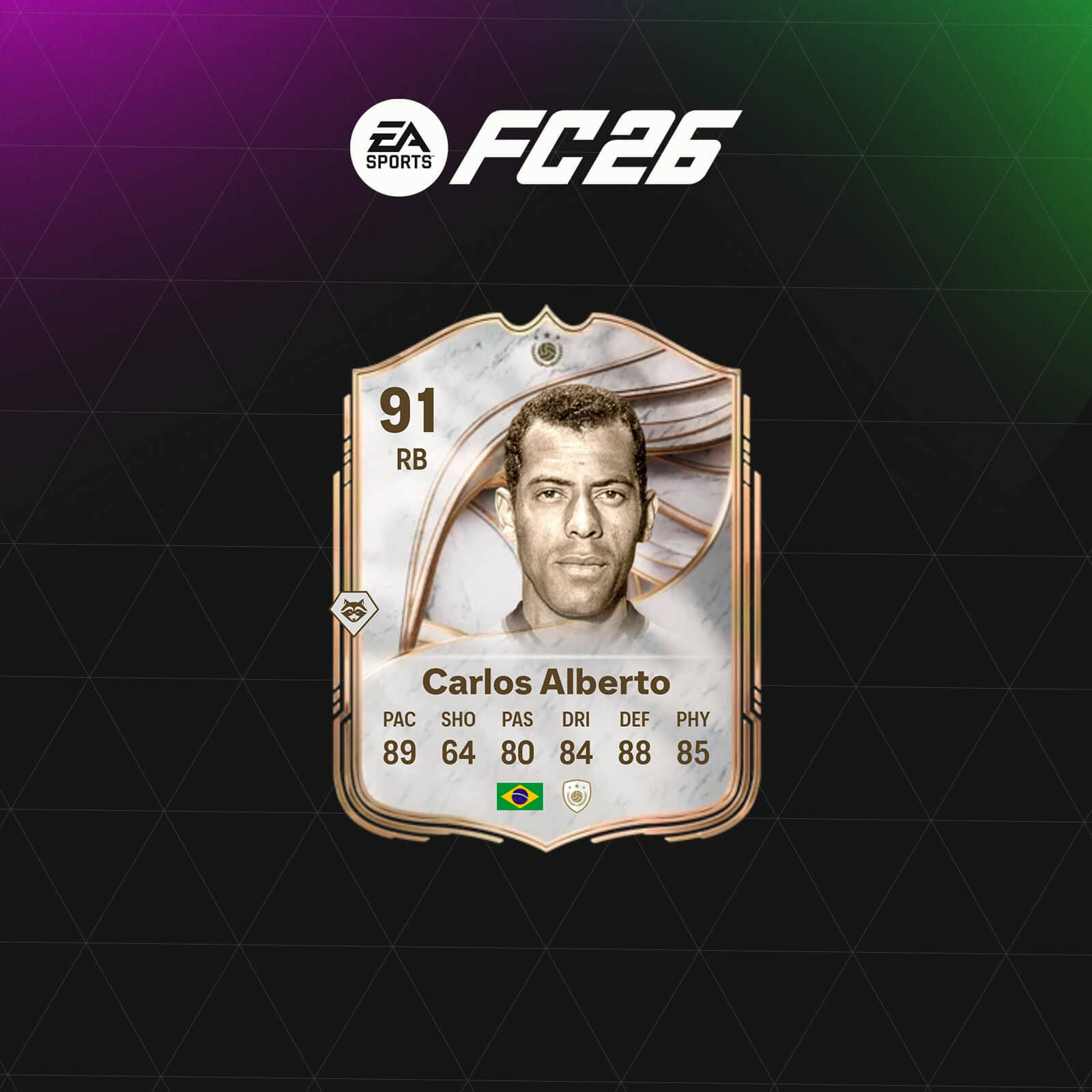 medias carlos alberto fc 26, soluciones sbc carlos alberto fc 26, combinaciones sbc carlos alberto baratas, sbc icono carlos alberto guia