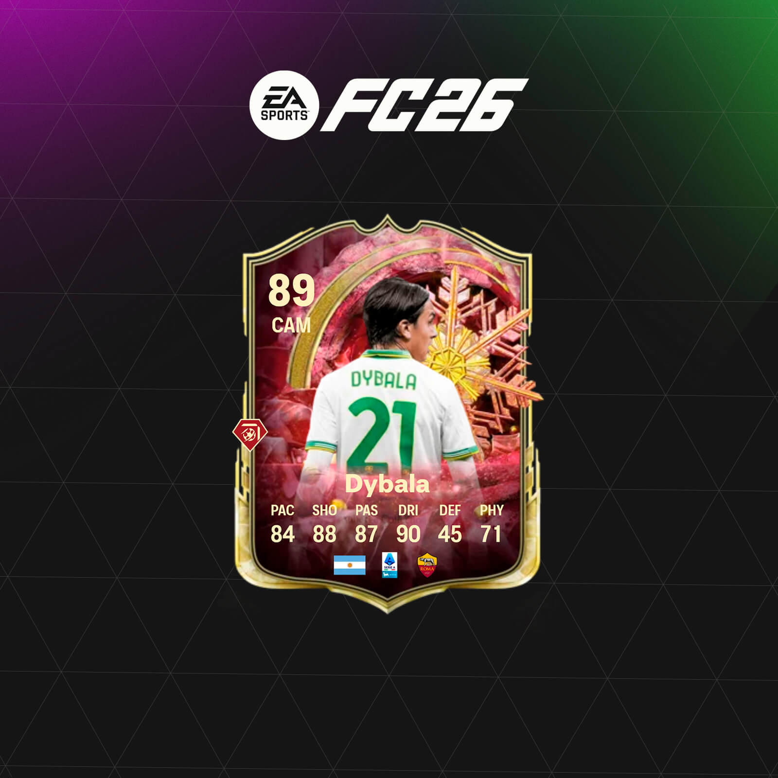 Paulo Dybala Comodín de Invierno FC 26, medias necesarias SBC Dybala FC 26, combinaciones SBC Dybala baratas, cómo conseguir Dybala Comodín de Invierno barato