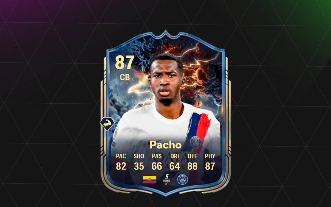 Medias y soluciones para conseguir más barato a Willian Pacho Deslumbrante en FC 26