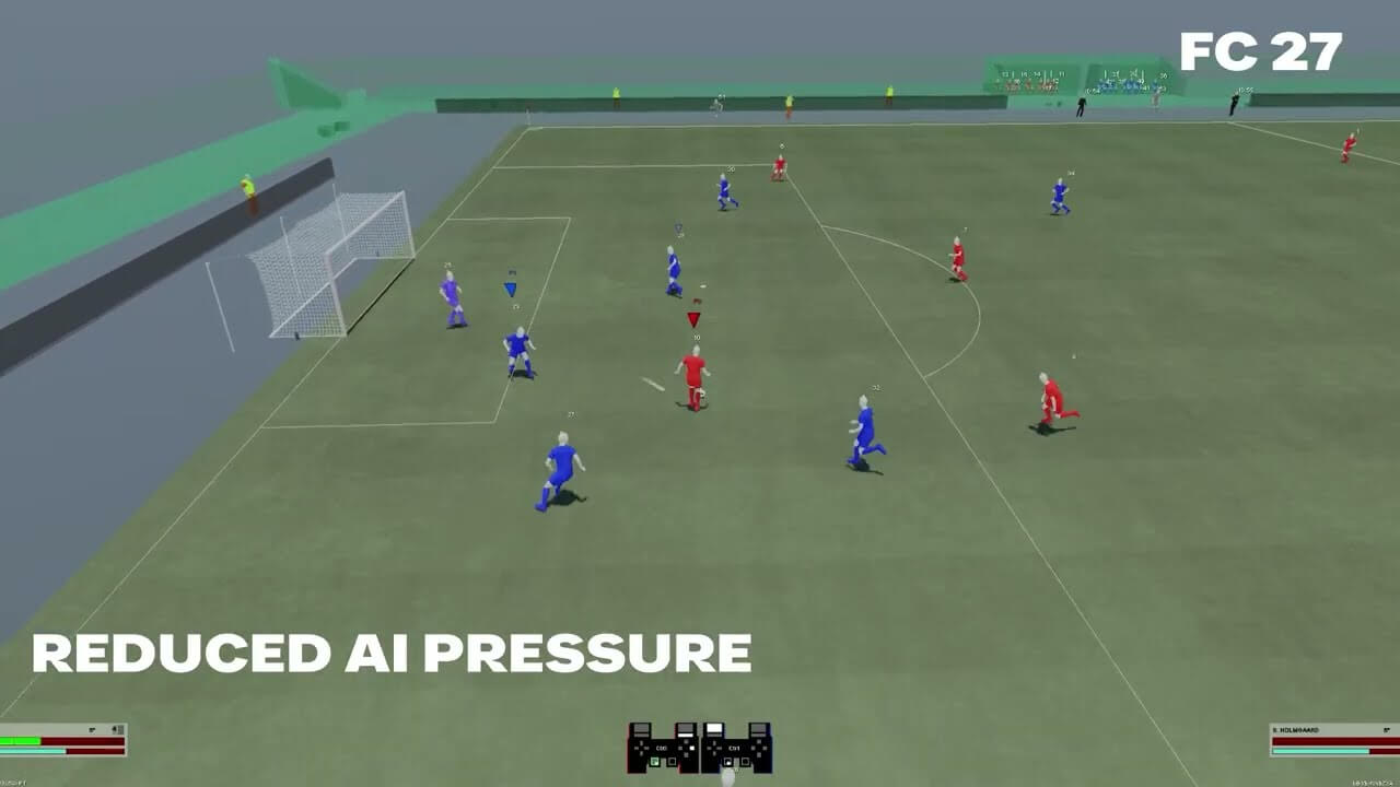 novedades de jugabilidad de FC 27, gameplay de FC 27, novedades gameplay FC 27, cambios en la jugabilidad de FC 27, nuevas mecánicas de FC 27, defensa manual FC 27, defensa controlada por la IA FC 27, menos defensa automática en FC 27, mejoras defensivas FC 27, saques de esquina FC 27, nuevo sistema de córners FC 27, cambios en los centros de FC 27, centros manuales FC 27, carreras creativas FC 27, movimientos ofensivos FC 27, inteligencia artificial ofensiva FC 27, nuevos pases FC 27, pases manuales FC 27, regates en desequilibrio FC 27, nuevos regates FC 27, PlayStyles FC 27, Estilos de Juego FC 27, atributos de los jugadores FC 27, novedades EA Sports FC 27, análisis de jugabilidad FC 27, primeras novedades de FC 27, EA Sports FC 27 gameplay, FC 27 gameplay changes, FC 27 gameplay features, EA FC 27 gameplay news, FC 27 manual defending, FC 27 AI defending changes, FC 27 corner kick changes, FC 27 crossing rework, FC 27 creative runs, FC 27 passing update, FC 27 off balance dribbling, FC 27 PlayStyles changes, FC 27 gameplay deep dive, EA Sports FC 27 new gameplay, FC 27 attacking movement, FC 27 defensive improvements, FC 27 new mechanics, FC 27 gameplay analysis, EA FC 27 gameplay improvements