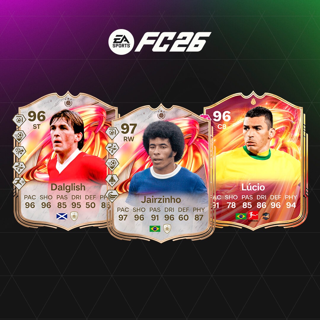 futbolistas Temporada 9 FC 26 Ultimate Team, recompensas Temporada 9 FC 26, jugadores gratuitos Temporada 9 Ultimate Team, futbolistas Pase Premium Temporada 9 FC 26, Dalglish Temporada 9 FC 26, Lucio Pase Premium FC 26, Jairzinho Pase Premium FC 26